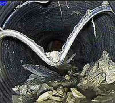 碑林排水管道变形塌陷的非开挖修复方法